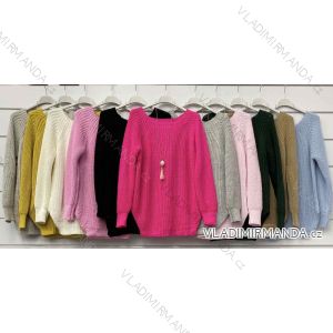 Damen Langarm Pullover (S / M ONE SIZE) ITALIAN FASHION IMWA217073