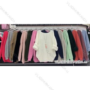 Damen dünner Langarmpullover (S / M ONE SIZE) ITALIAN FASHION IMWA216590
