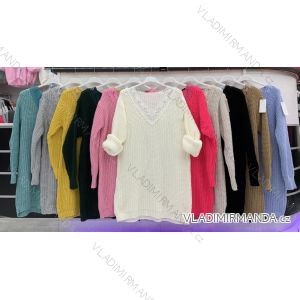 Damen dünner Langarmpullover (S / M ONE SIZE) ITALIAN FASHION IMWA216590