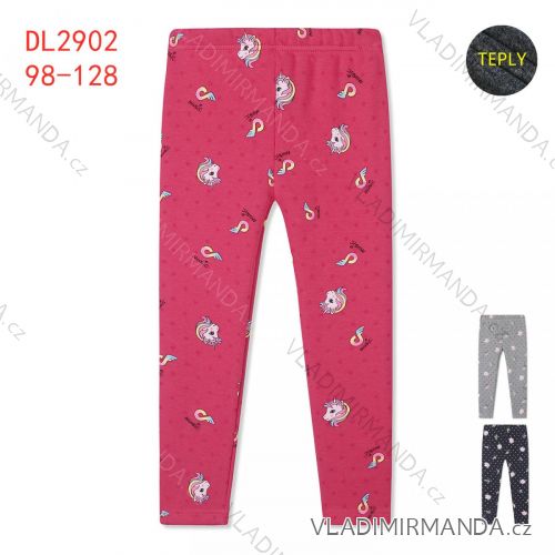 Leggings warm lang Kinder Mädchen (98-128) KUGO FL6707