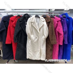 Damen Fleecemantel (S / M ONE SIZE) ITALIAN FASHION IMWA216598