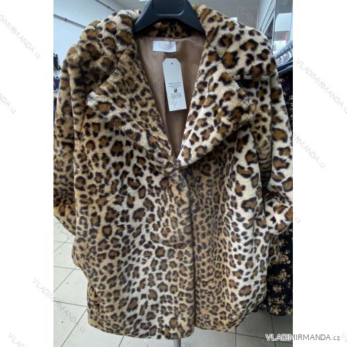 Damen Fleecemantel (S / M ONE SIZE) ITALIAN FASHION IMWA216598