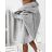 Damen Fleecemantel (S / M ONE SIZE) ITALIAN FASHION IMWA216598