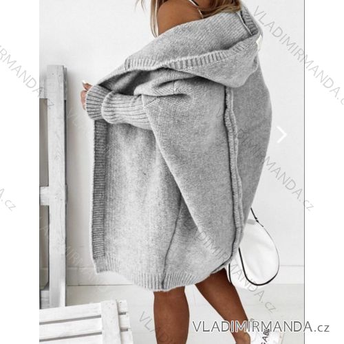 Damen Fleecemantel (S / M ONE SIZE) ITALIAN FASHION IMWA216598