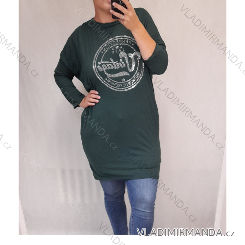 Damen Warme Langarm Tunika (XL / 2XL ONE SIZE) ITALIAN FASHION IM721vintage