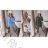 Damen Langarm-Fleecemantel (S / M ONE SIZE) ITALIAN FASHION IMWY217671