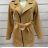 Damen Langarm-Fleecemantel (S / M ONE SIZE) ITALIAN FASHION IMWY217671