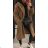 Damen Fleecemantel (S / M ONE SIZE) ITALIAN FASHION IMWA216598