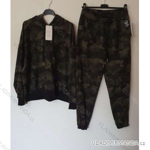 Camouflage-Sweatshirt und Trainingsanzug für Damen (L / XL) ITALIAN FASHION IM521208