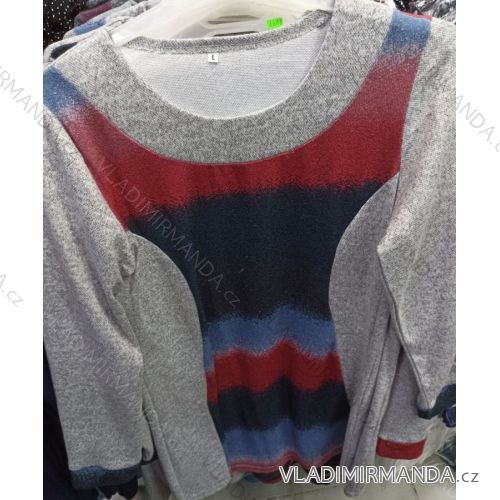 Damen Tunika Langarm Übergröße (l-4xl) L.G.M. Polnische Mode LGM20022