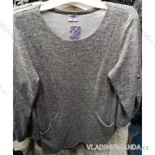 Damen Tunika Langarm Übergröße (l-4xl) L.G.M. Polnische Mode LGM20022