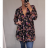 Damen Elegantes Langarmkleid (S / M ONE SIZE) ITALIAN FASHION IMWA21539