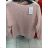 Damen Strickpullover mit langen Ärmeln (S / M ONE SIZE) ITALIAN FASHION IM7213402