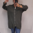 Mikina tenká s kapucí na zip dámská (M/L ONE SIZE) ITALSKÁ MÓDA IMN23NOVA