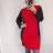 Langärmliges Damenkleid in Übergröße (XL-8XL) TSCHECHISCHE MODE CRM19011 56 rot