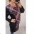Langärmliges Damenkleid in Übergröße (XL-8XL) TSCHECHISCHE MODE CRM19011