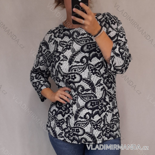 Tunika Langarm Damen (L-4XL) TSCHECHISCHE MODE CRM21006
