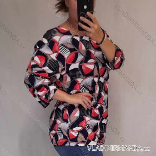 Tunika Langarm Damen (L-4XL) TSCHECHISCHE MODE CRM21006