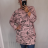 Šaty dlouhý rukáv dámské (L/XL ONE SIZE) ITALSKá MóDA MA821114