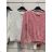 Bluse Langarm mit Rüschen Frauen (UNI S / L) ITALIAN FASHION IMWG20113