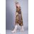 Langarmkleid Plus Size Damen (3XL / 4XL ONE SIZE) POLISH FASHION IMLI21029 3xl / 4xl Muster