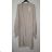 Strickjacke gestrickte Langarmfrauen (UNI S / M) ITALIAN FASHION IMD20424 braun
