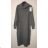 Šaty teplé dlouhý rukáv dámská (L/XL ONE SIZE) ITALSKá MóDA IM4212508 schwarz L/XL one size