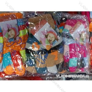 Handschuhe warme Fäustlinge für Kinder (4-9 JAHRE) POLISH FASHION PV321045-136