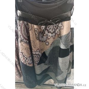 Rock Sommer lange Damen (uni sl) ITALIENISCHE Mode IM718163