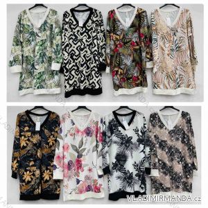 Sommer Sommer Carmen Langarmkleid (S / M / L ONE SIZE) ITALIAN FASHION IMWC216138