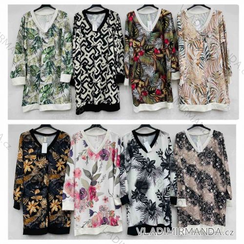 Sommer Sommer Carmen Langarmkleid (S / M / L ONE SIZE) ITALIAN FASHION IMWC216138