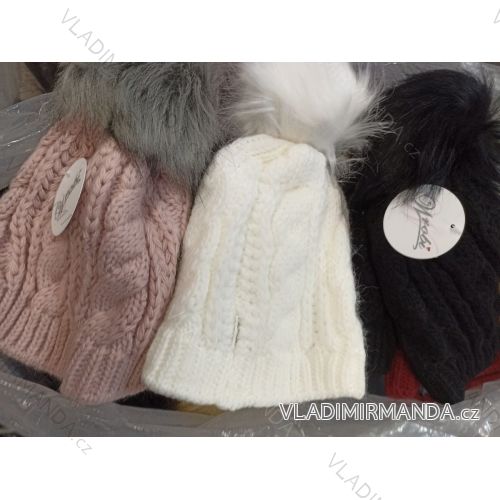 Wintermütze mit Pompon Damen (ONE SIZE) WROBI PVB21104142