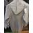 Tunika Oversize Langarm Damen Oversized (2XL / 3XL ONE SIZE) ITALIAN FASHION MA121A3613