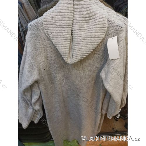 Tunika Oversize Langarm Damen Oversized (2XL / 3XL ONE SIZE) ITALIAN FASHION MA121A3613