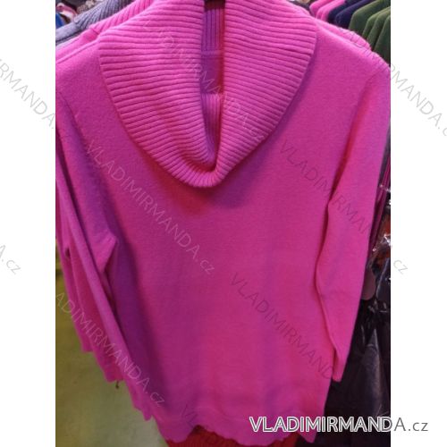 Tunika Oversize Langarm Damen Oversized (2XL / 3XL ONE SIZE) ITALIAN FASHION MA121A3613