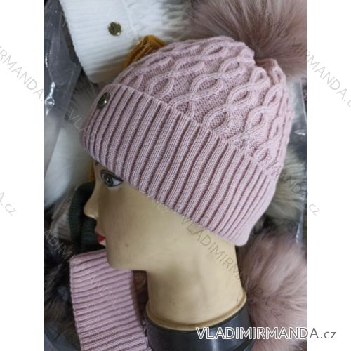 Wintermütze mit Pompon Damen (ONE SIZE) WROBI PVB21104142
