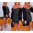 Bluse Langarm mit Rüschen Frauen (UNI S / L) ITALIAN FASHION IMK20159