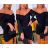 Bluse Langarm mit Rüschen Frauen (UNI S / L) ITALIAN FASHION IMK20159