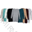 Damen Gestricktes Langarmkleid (L/XL ONE SIZE) ITALIAN FASHION IMD211019