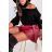 Kleid mit 3/4 Ärmeltasche für Damen (uni sl) ITALIAN Fashion IM3181746 S / L pink