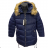 Damen Oversized Winterjacke (5XL-9XL) POLISH FASHION HKW21964 <p>blau</p> 4XL