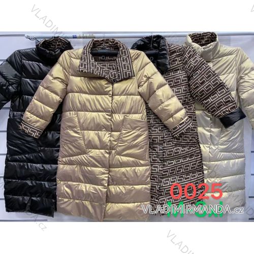 Bunda/Kabát zimní dámský (M-3XL) POLSKÁ MÓDA HKW218166C20