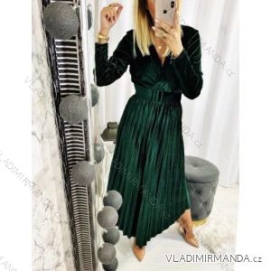 Damen Langarmkleid (S / M ONE SIZE) ITALIAN FASHION imwa216700