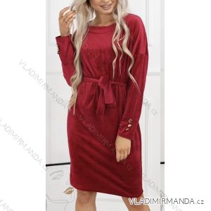 Damen Langarmkleid (S / M ONE SIZE) ITALIAN FASHION imwa216700