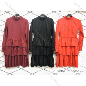 Damen Langarmkleid (S / M ONE SIZE) ITALIAN FASHION imwa216700
