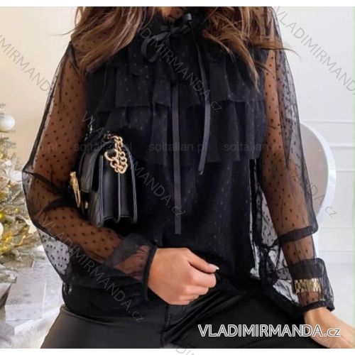 T-Shirt Kurzarm Frauen (UNI S / L) ITALIENISCHE MODE IMK20128