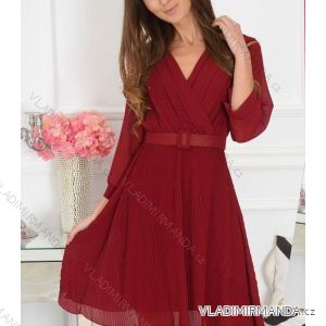 Damen Langarmkleid (S / M ONE SIZE) ITALIAN FASHION imwa216700