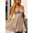 Kleid mit 3/4 Ärmeltasche für Damen (uni sl) ITALIAN Fashion IMWD20527