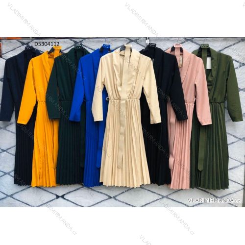 Sommer Sommer Carmen Langarmkleid (S / M / L ONE SIZE) ITALIAN FASHION IMWC216138