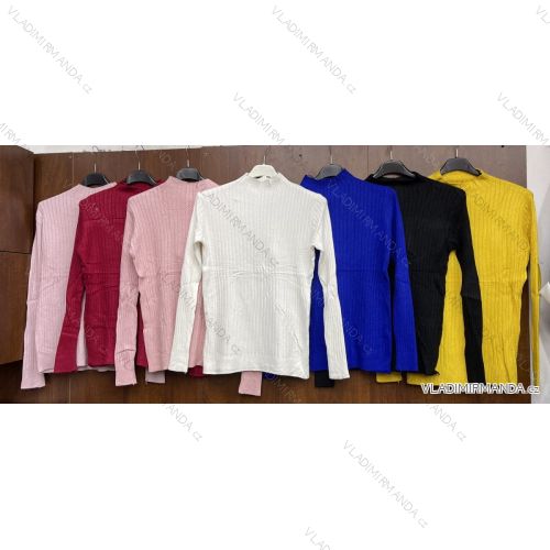 Langarmhemd für Damen (S / M ONE SIZE) ITALIAN FASHION IMWK21010